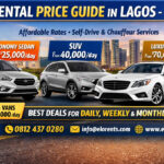 How Much Does It Cost to Rent a Car in Lagos? Updated Price Guide (2026)