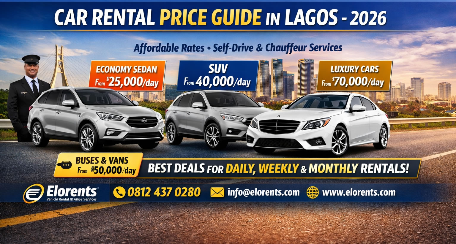car rental prices in lagos