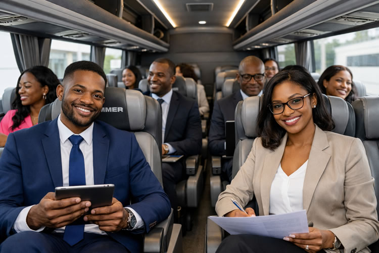 executive corporate bus hire