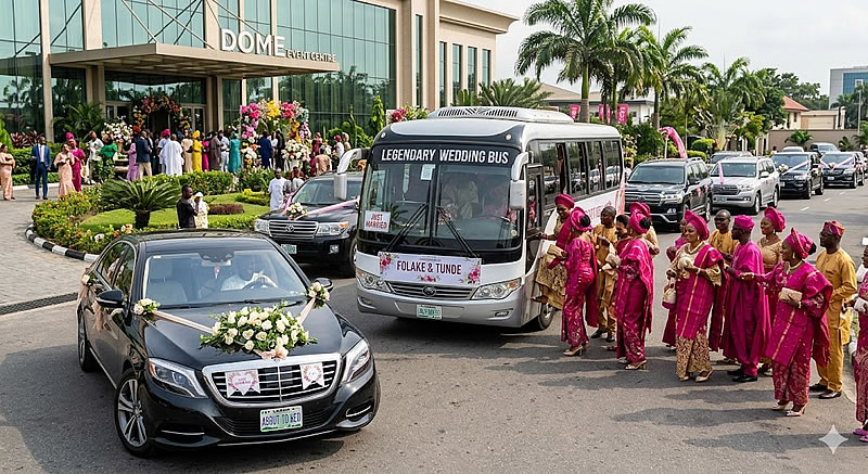 hire bus for wedding