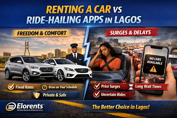 car rental vs uber