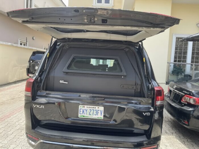 Armoured Toyota Land Cruiser rental in Lagos with chauffeur